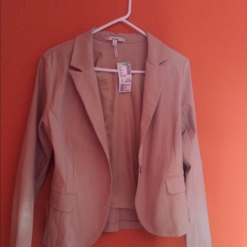 Beige blazer